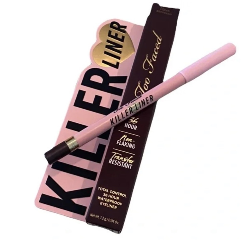 💎 Too Faced Killer Eyeliner Espresso New In The Box Full-Size
